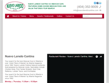 Tablet Screenshot of nuevolaredocantina.com